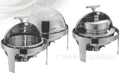 【豪華出口裝不銹鋼圓型直腳自助湯爐布菲爐 可電熱 酒店用品餐具】價(jià)格,廠家,圖片,其他酒店設(shè)備,廣州市番禺區(qū)桓威廚具店-